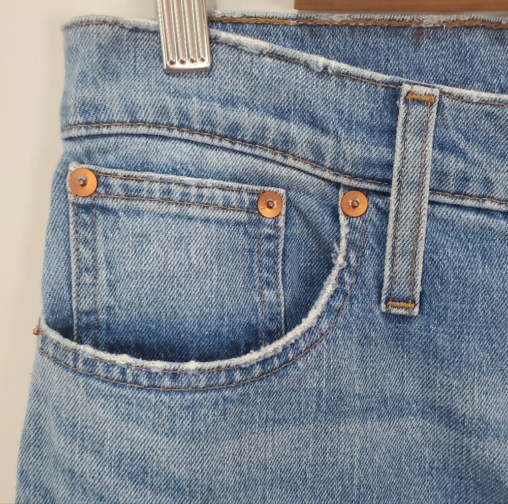 Madewell Women’s Classic Straight Jean Size 27 - Picture 3 of 16